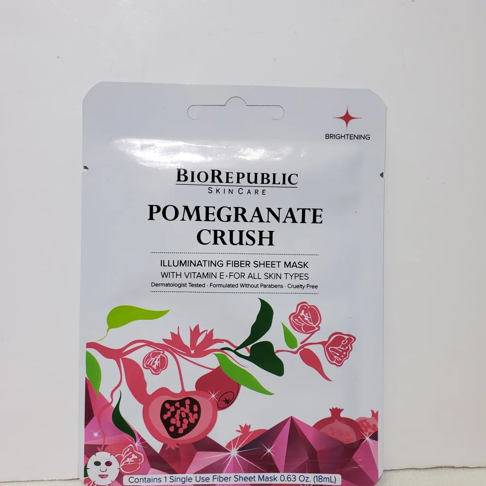 BioRepublic Skincare Mask Women Men 3pc Skincare Travel Mask Trio